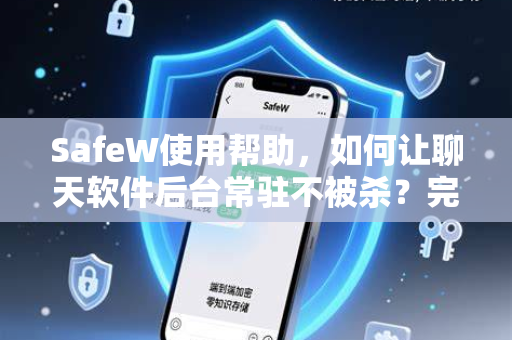 SafeW使用帮助，如何让聊天软件后台常驻不被杀？完整指南