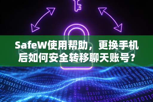 SafeW使用帮助，更换手机后如何安全转移聊天账号？