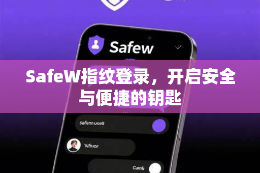 SafeW指纹登录，开启安全与便捷的钥匙