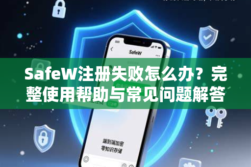 SafeW注册失败怎么办？完整使用帮助与常见问题解答