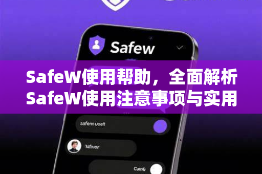 SafeW使用帮助，全面解析SafeW使用注意事项与实用技巧