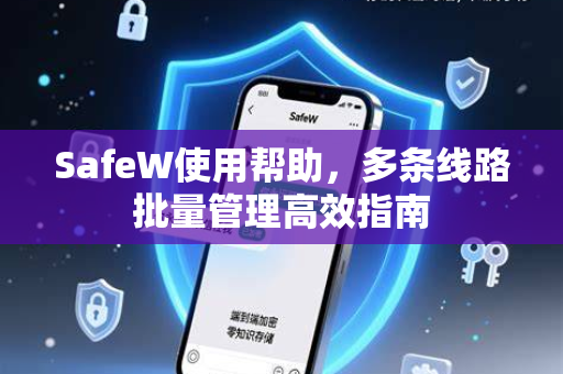 SafeW使用帮助，多条线路批量管理高效指南
