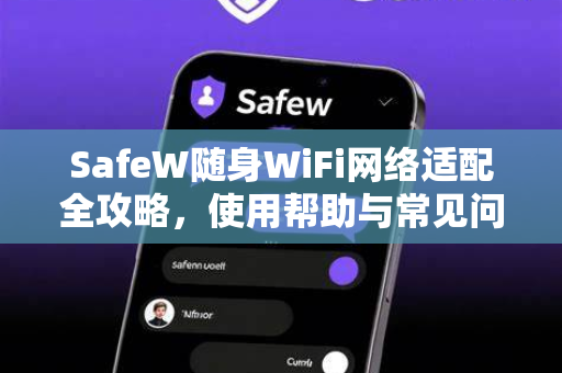 SafeW随身WiFi网络适配全攻略，使用帮助与常见问题解答