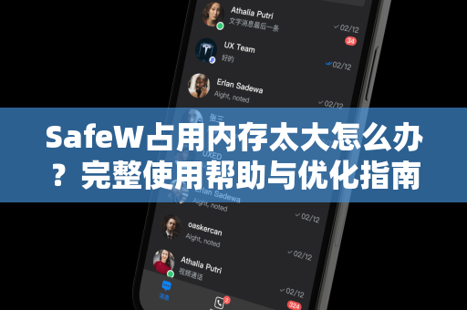 SafeW占用内存太大怎么办？完整使用帮助与优化指南