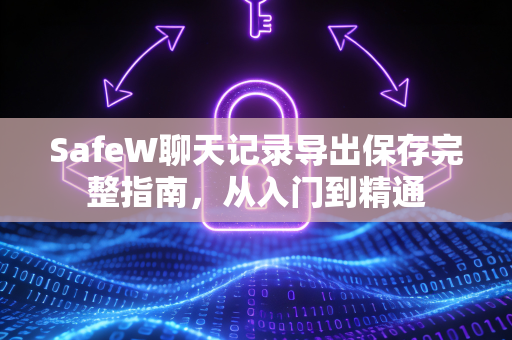 SafeW聊天记录导出保存完整指南，从入门到精通
