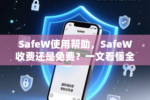 SafeW使用帮助，SafeW收费还是免费？一文看懂全部功能与价格
