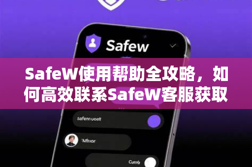 SafeW使用帮助全攻略，如何高效联系SafeW客服获取专业支持